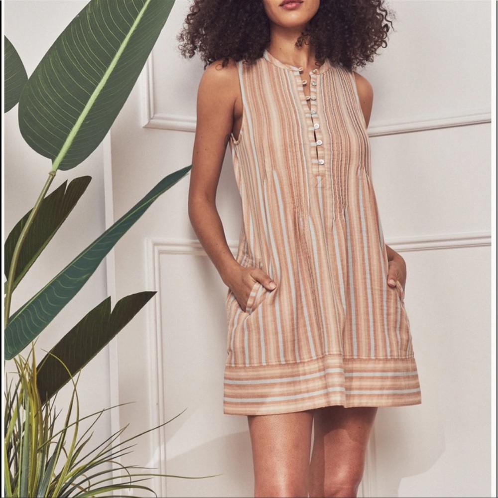 Faherty organic cotton dress size Small